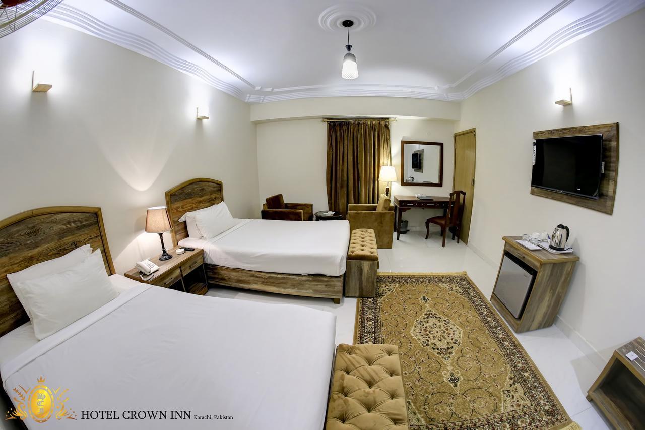 Hotel Crown Inn Karachi Esterno foto